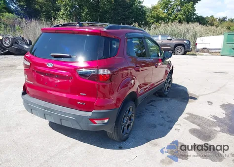 2018 Ford Ecosport Ses from USA, damaged, VIN MAJ6P1CL2JC177754